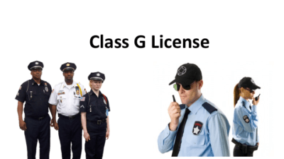 G License Security Psychological Testing
