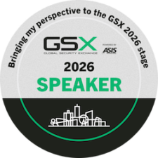 GSX 2026 speaker credential for Dr. Justin D'Arienzo