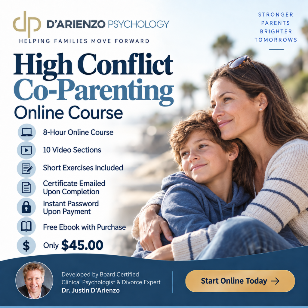High conflict parenting course that is court certified